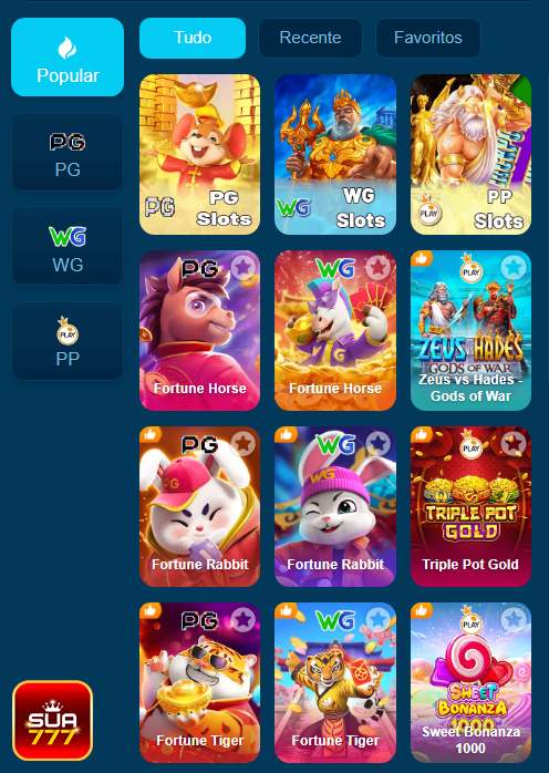 Jogos Certificados sua777.com